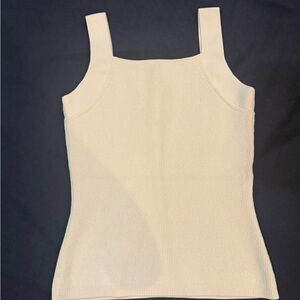 REISS Tamara Square Neck Tank Top